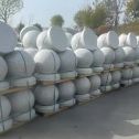 汉中 白麻花岗岩石材圆球，石球，挡车球，隔离球，景观石球，风水球等