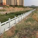 汉中 白麻河道栏杆效果展示图