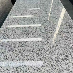 汉中 白麻花岗岩光面毛板