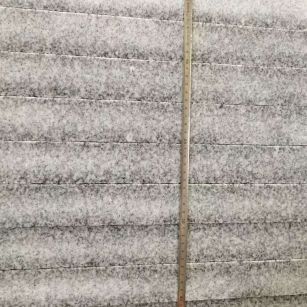 汉中 芝麻白火烧成品厚薄均匀，B料价格接近A料质量