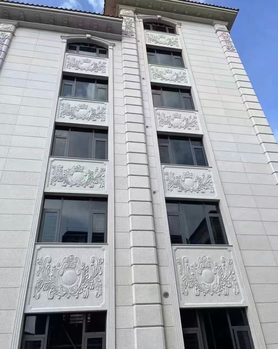 汉中 白麻荔枝面花岗岩别墅外墙干挂