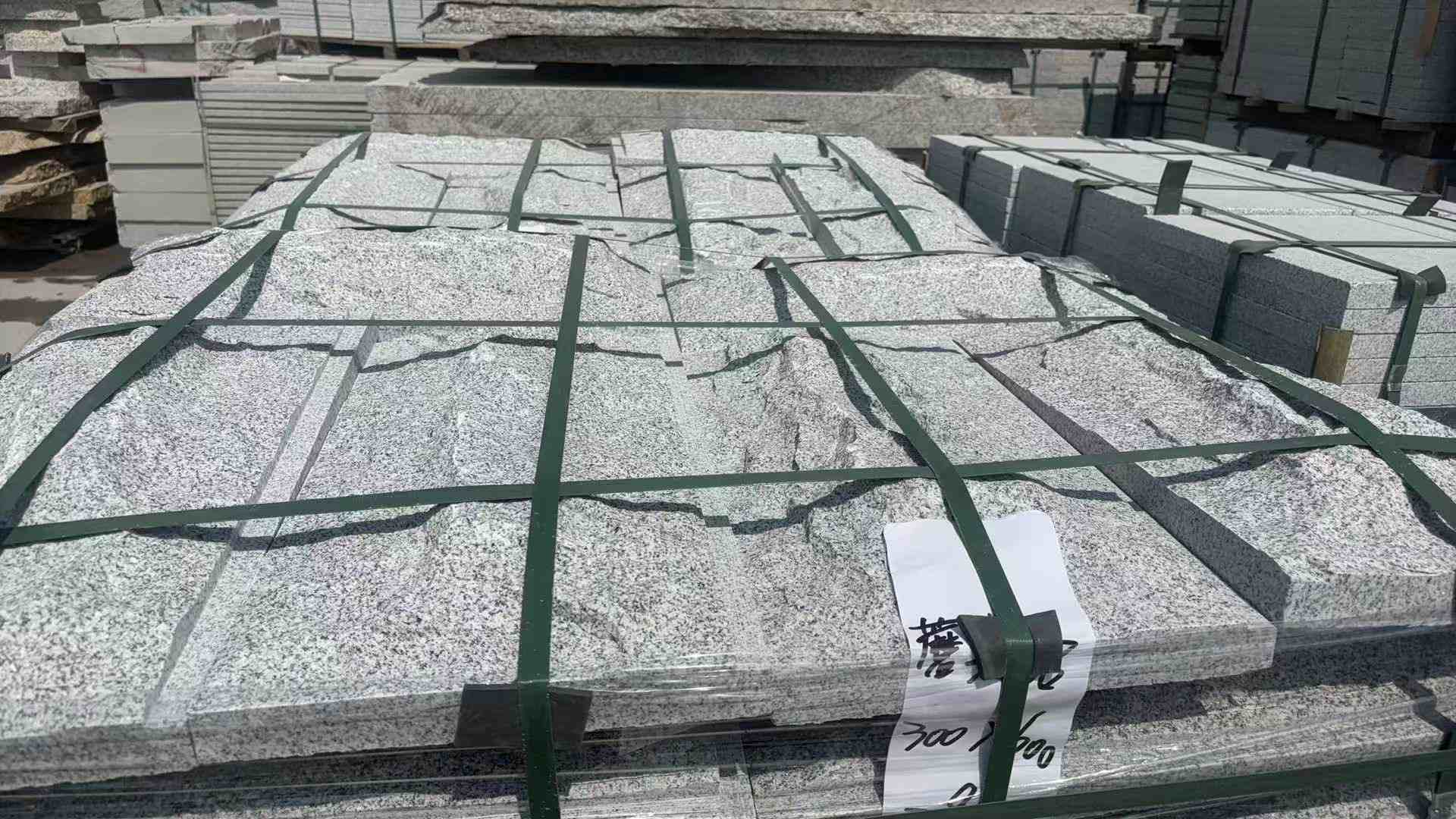 汉中 芝麻白蘑菇石成品