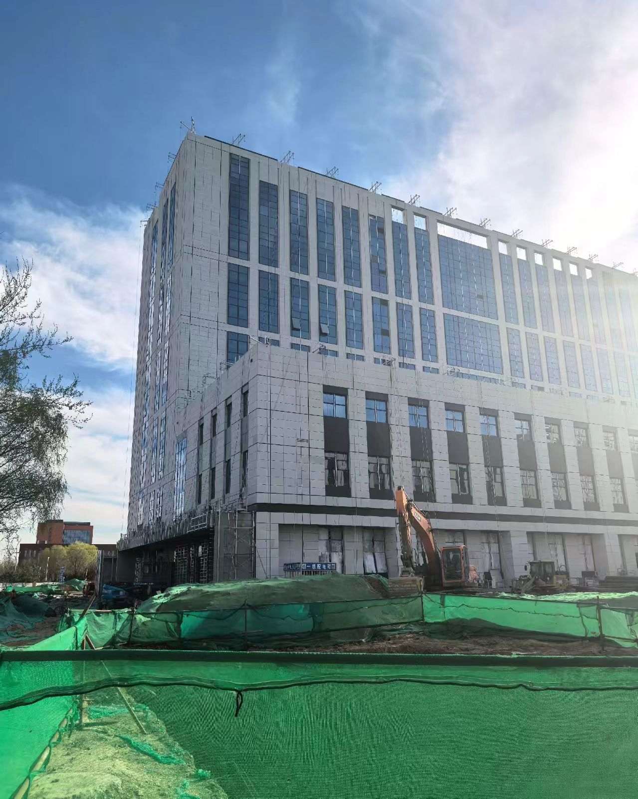 汉中 白麻花岗岩石材外墙干挂